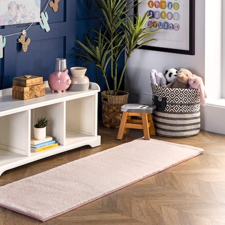 Nuloom Layne Soft Silky Faux Rabbit Fur Area Rug 2ft 6in x 8ft HJFR01C-2608